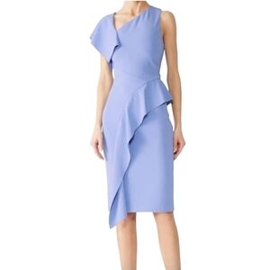 Parker Shara Periwinkle Blue Dress Size 10